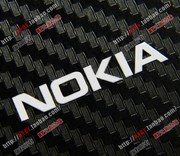 诺基亚 Nokia 标志logo 三星s7 edge金属贴手机金属贴纸 防辐射贴