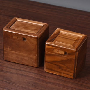 胡桃木主人杯茶壶包装盒，定制盒高档建盏紫砂，陶瓷杯子空盒礼盒