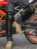 摩多狼摩托车骑行护膝冬季防风保暖机车装备防摔护腿膝盖骑车护具