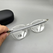 克洛普渣叔同款复古圆框近视眼镜架OX8149透明碳纤维镜腿运动眼镜