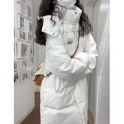 冬季棉服女2023外套，中长款羽绒棉衣韩国高级感超好看棉袄加厚