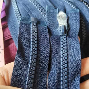sab品牌树脂拉链65cm深蓝色，开口外套拉链满28新疆西藏除外