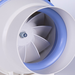 定制斜流增压圆形管道风机换气扇卫生间排风扇厨房油烟抽风机强力