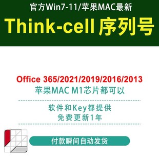 thinkcell1112下载安装office商务咨询分析办公ppt，图表序列号密钥