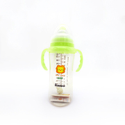 进口小狮王辛巴宝宝奶瓶，带吸管手柄，防摔防漏simba宽口pes奶瓶360