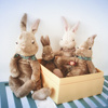 !丹麦单毛绒(单毛绒，)玩具彼得兔，公仔儿童安抚玩偶兔子可爱