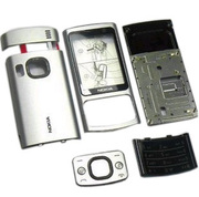 诺基亚NOKIA 6700s手机外壳 全套含镜面 键盘 滑道 银色