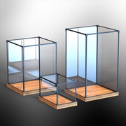 乐高拼装积木模型防尘盒子手办盲盒收纳高透明(高透明)合金框亚克力展示盒