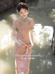 花样年华国风旗袍气质夏季高端连衣裙改良款中式日常年轻女