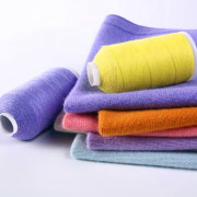 100%纯山羊绒线机织，细毛线手编宝宝团，围巾线鄂尔多斯市绒