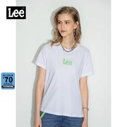 Lee商场同款22秋冬标准版logo印花多色女短袖T恤LWT0043713RT