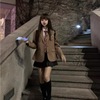 jk咖色西装外套女2022秋季韩版小个子高级感休闲百搭西服上衣