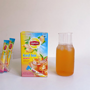 进口红茶LIPTON桃子味冰红茶饮料柠檬味韩国进口零食 果饮料