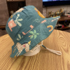 0-8岁男童春夏遮阳盆帽渔夫帽纯棉太阳帽动物园图案可爱欧美风