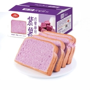 凡秀色紫薯吐司面包整箱营养早餐蛋糕点心懒人代餐零食品土司饱腹