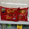 进口零食品卡夫乐之RITZ芝士夹心饼干小吃243g/9包柠檬味