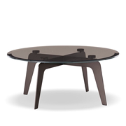 北欧简约金属不锈钢圆形茶几现代实木玻璃沙发边几角几阳台桌子