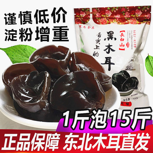 东北特产黑木耳干货500g非小碗耳野生特产级秋木耳肉厚无根