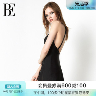 be范德安(范德安)小黑裙，系列连体泳衣女士性感，遮肚显瘦裙式高级感度假风