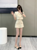 夏季小香风短裤套装女2024年小个子气质，名媛风高级感两件套装