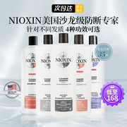 美国进口nioxin丽康丝洗发水，1号2号3号4号去油控屑蓬松止痒1000ml
