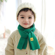 2023儿童围巾秋冬季纯棉，男女宝宝围脖，防风保暖婴幼儿护颈脖套
