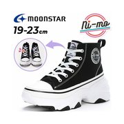 日本直邮Moonstar Nemo 运动鞋 女童 MoonStar ni-mo 高帮 19-23c