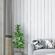 ins白色木板壁纸 北欧风格仿真木纹卧室客厅地中海背景墙纸非自粘