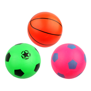 小号充气小足球 篮球 拍拍弹力皮球 幼儿园专用球 儿童球类玩具