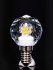 2022钻石k9水晶灯泡5瓦，透明菱角装饰泡蜡烛，灯led照明泡4000k