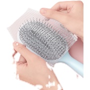 日本fasola装气垫梳子清洁网，清洗神器气囊梳清理器，头发梳保护网片