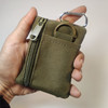 新日系男女个性拉链短款零钱包手拿包硬币卡包mini口袋包收纳小包
