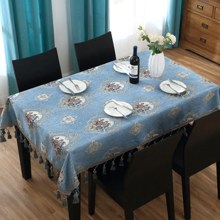 欧式茶几布布艺(布布艺，)装饰家用餐桌布长方形浪漫奢华台布正方形椭圆形桌