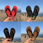 monobo小猴子人字拖男士夹脚拖鞋泰国沙滩海边凉夹板鞋磨砂面防滑