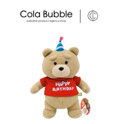 韩国正版ted生日限定款礼帽泰迪熊公仔玩偶娃娃毛绒玩具