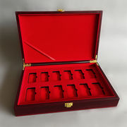 装金条的盒子展示盒金银条u盘，首饰包装盒刻字木盒证件收纳盒勋章