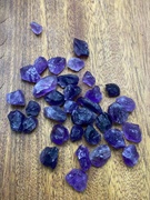 天然乌拉圭紫水晶原石扩香石水族造景香薰石摆件教学科普标本石
