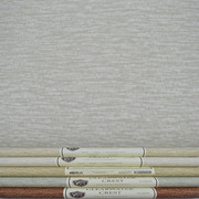 美国布鲁斯特进口加厚纯纸环保墙纸现代简约北欧草编满铺墙纸