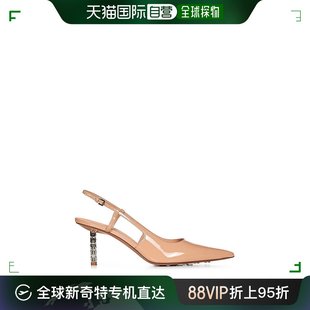 香港直邮Givenchy 纪梵希 女士Givenchy G-Cube 露跟系带高跟鞋
