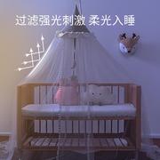 贝乐堡婴儿床蚊帐全罩式通用宝宝防蚊罩拼接儿童床落地式带支架杆