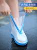 雨鞋防水套男女士水鞋加厚耐磨硅胶防滑儿童水鞋套时尚透明雨靴套
