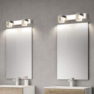 炬胜镜前灯水晶柱LED镜前子现代简约浴室壁灯洗手间卫生间灯饰