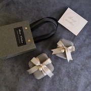 高档绒布创意饰品礼盒套装戒指盒，项链盒手镯，盒耳环包装圣诞节礼物