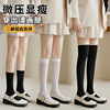 透明小腿袜长袜子女日系白色黑色，jk制服中筒袜，学生过膝袜丝袜夏薄