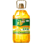 中粮福临门非转基因压榨黄金产地玉米油5l植物油，食用油玉米胚芽油
