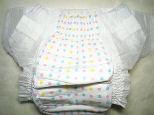 宝宝纸尿裤bb尿不湿，婴儿宝贝纸尿裤m码100片爹地妈咪