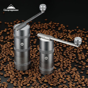 柯曼折叠手摇咖啡磨豆机，不锈钢六页磨芯户外露营意式咖啡研磨机器