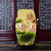 现代中式灯具景德镇薄胎陶瓷台灯复古典床头灯，青花瓷粉彩陶瓷