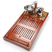 实木茶盘电磁炉四合一大号排水整套嵌入式功夫茶台套装