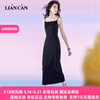 卡佛莲灿清仓直播波西米亚风设计师品牌百搭吊带连衣裙女